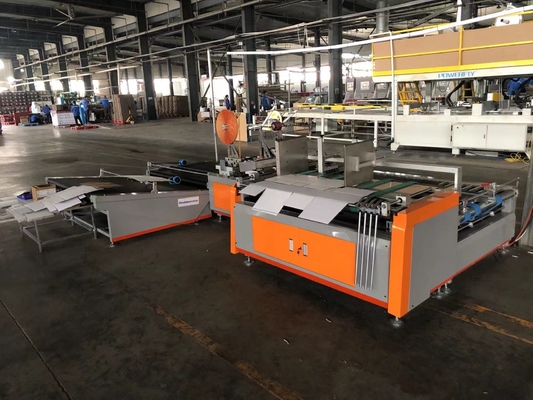波形箱の自動ホールダーのGluer機械100m/Min速度18KW
